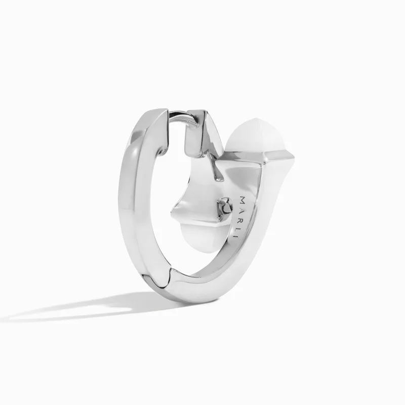 Cleo Diamond Huggie Earrings