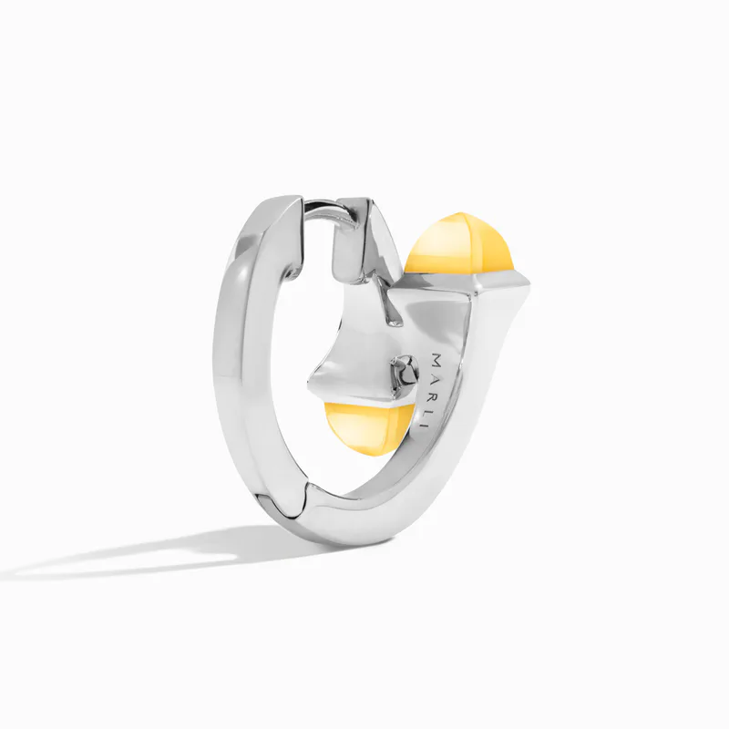 Cleo Diamond Huggie Earrings