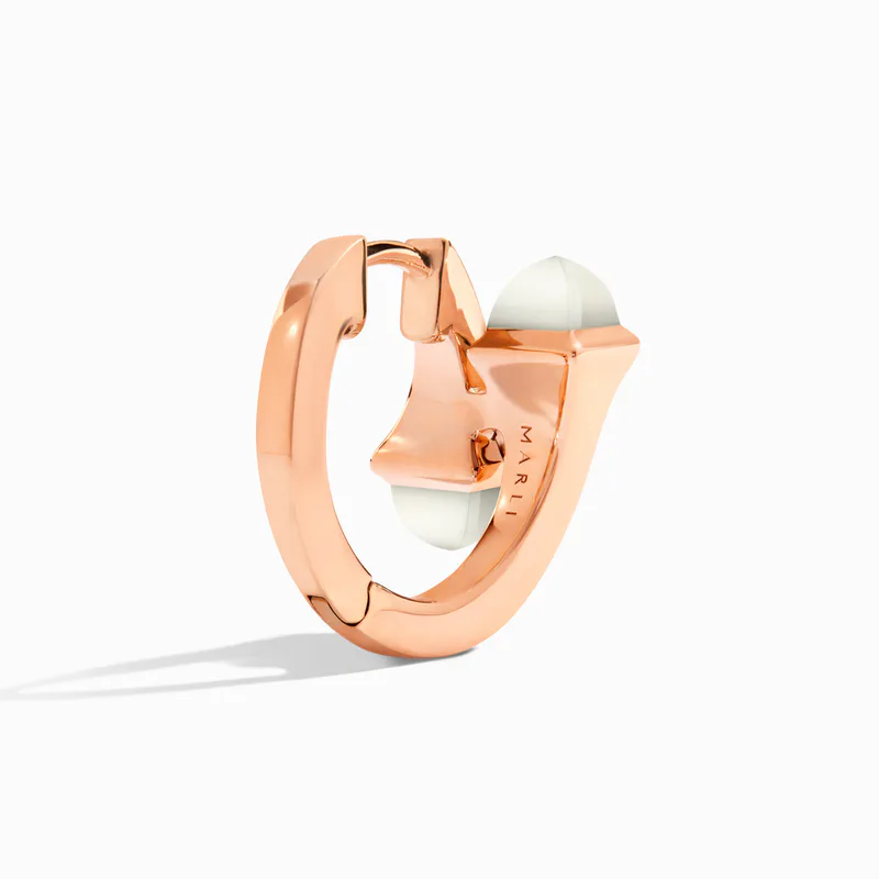 Cleo Diamond Huggie Earrings