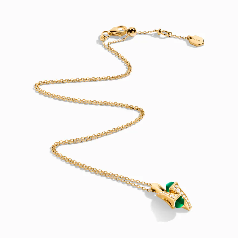 Cleo Diamond Huggie Pendant