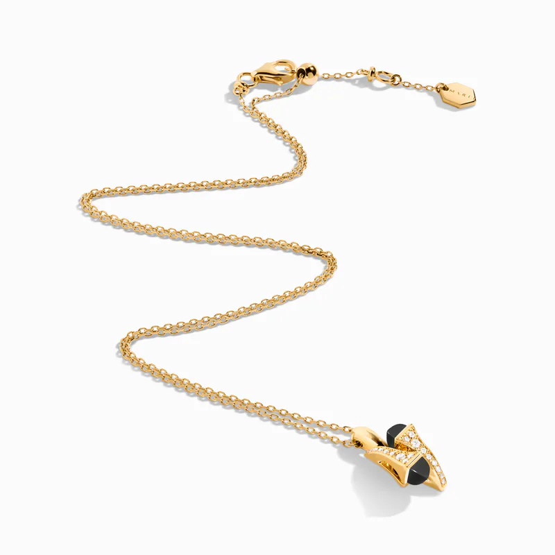 Cleo Diamond Huggie Pendant