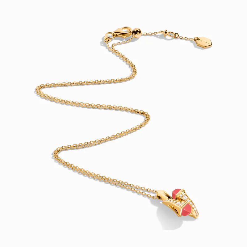 Cleo Diamond Huggie Pendant