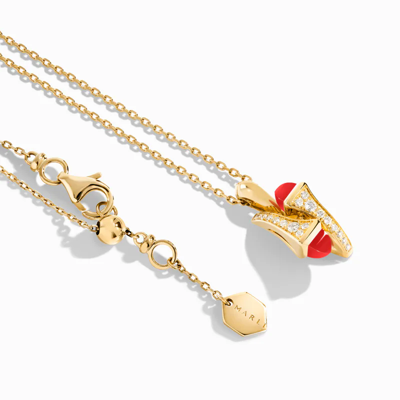 Cleo Diamond Huggie Pendant