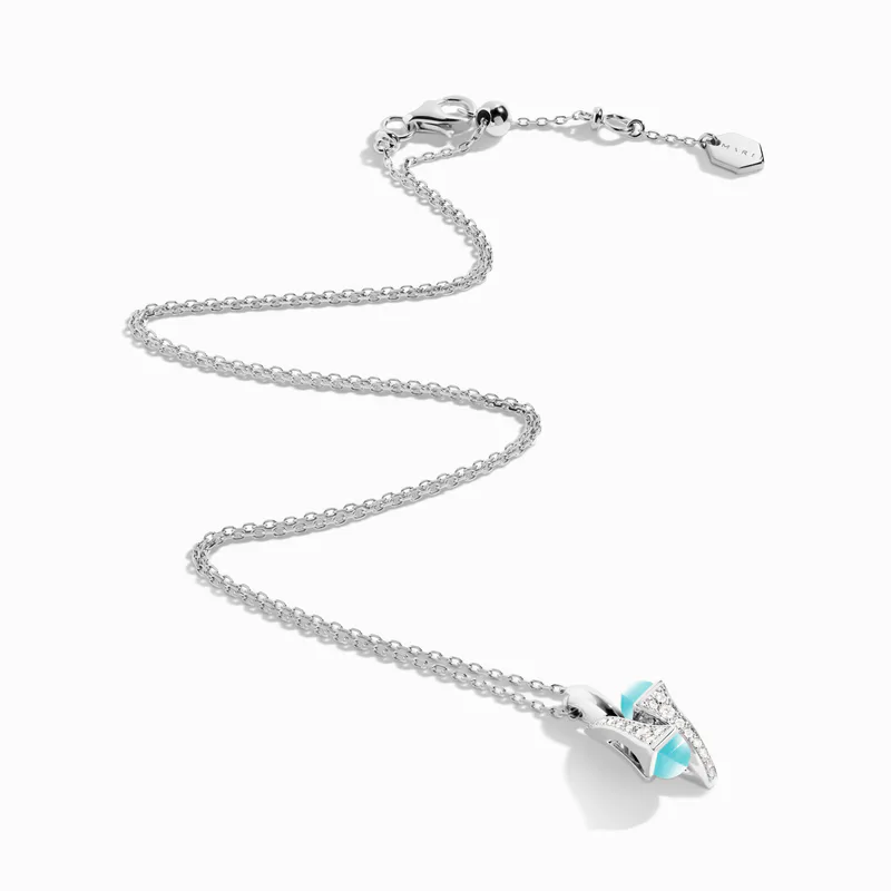 Cleo Diamond Huggie Pendant