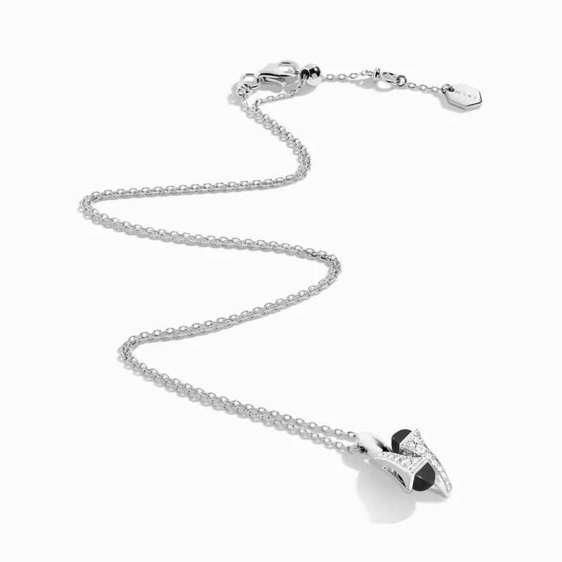 Cleo Diamond Huggie Pendant
