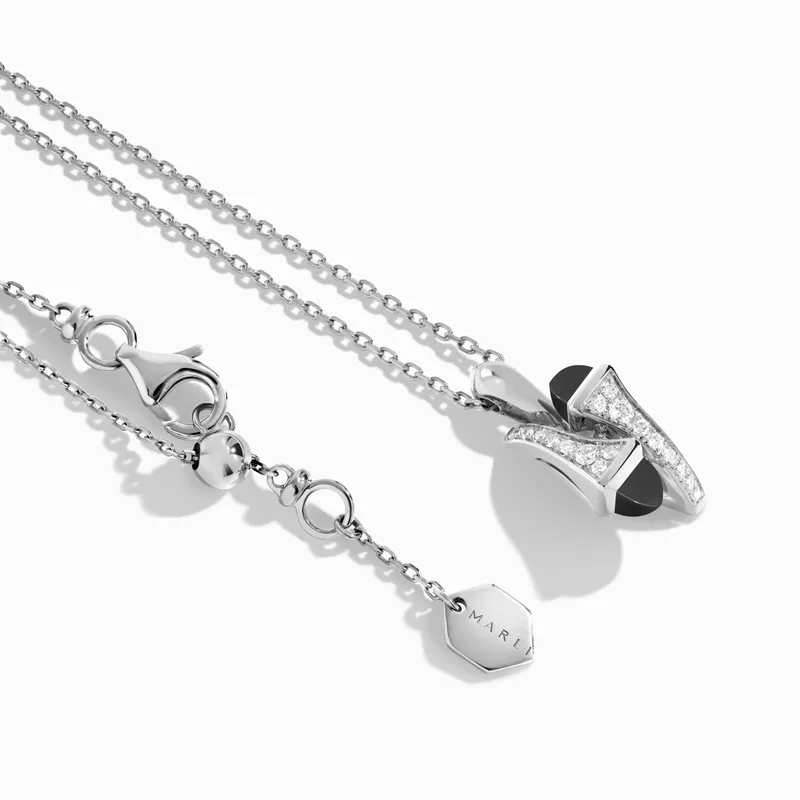 Cleo Diamond Huggie Pendant