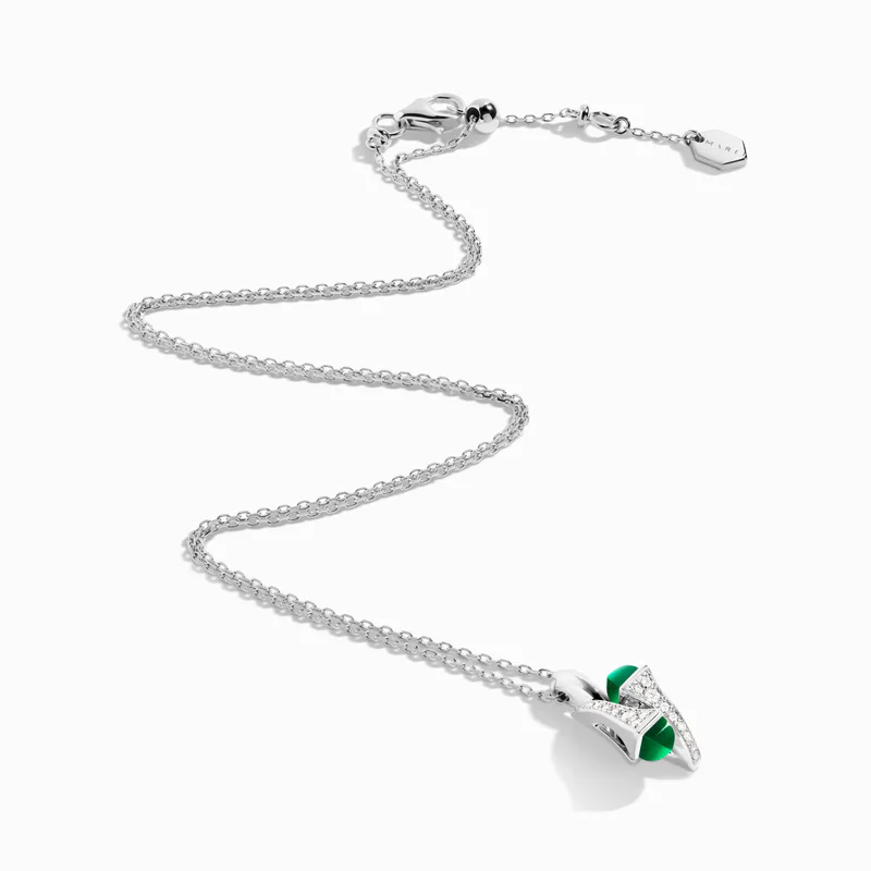 Cleo Diamond Huggie Pendant