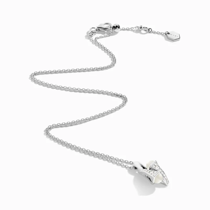 Cleo Diamond Huggie Pendant
