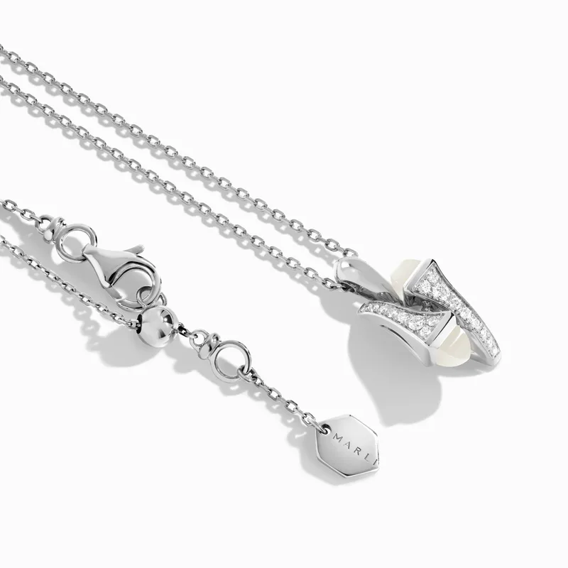 Cleo Diamond Huggie Pendant