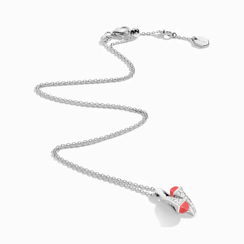 Cleo Diamond Huggie Pendant