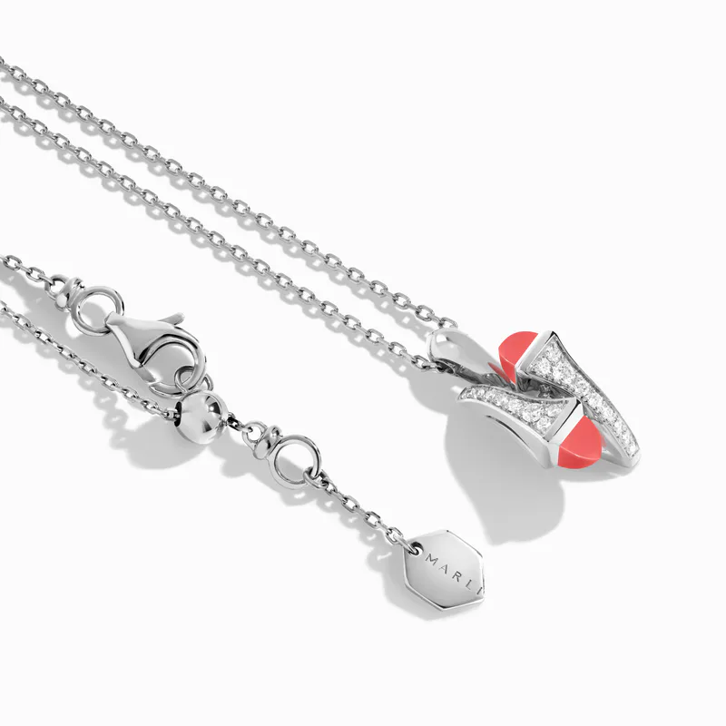 Cleo Diamond Huggie Pendant