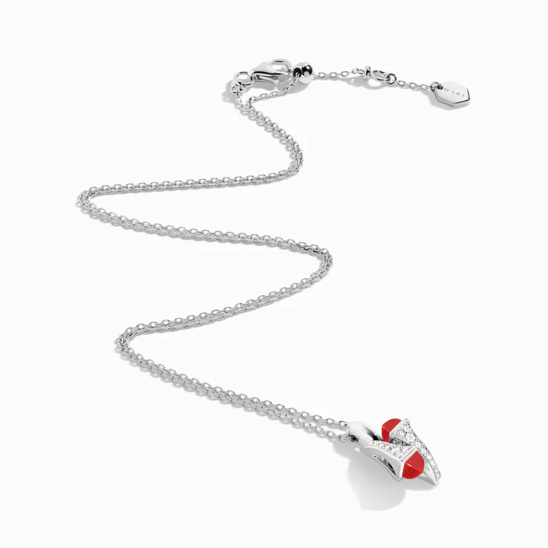 Cleo Diamond Huggie Pendant