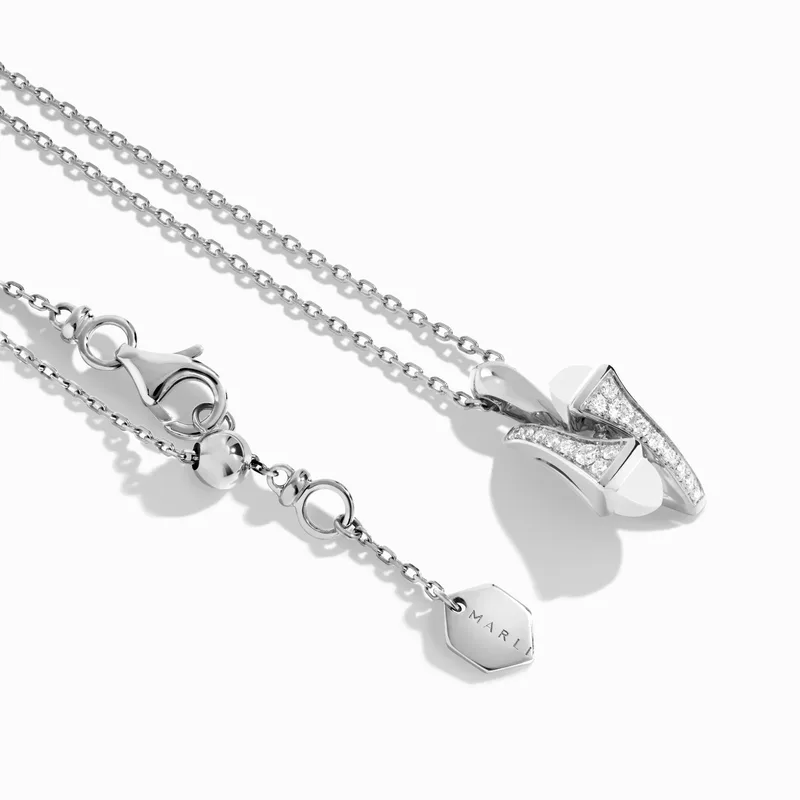 Cleo Diamond Huggie Pendant