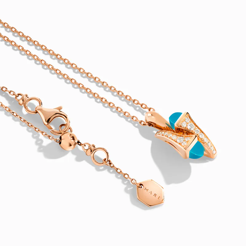 Cleo Diamond Huggie Pendant