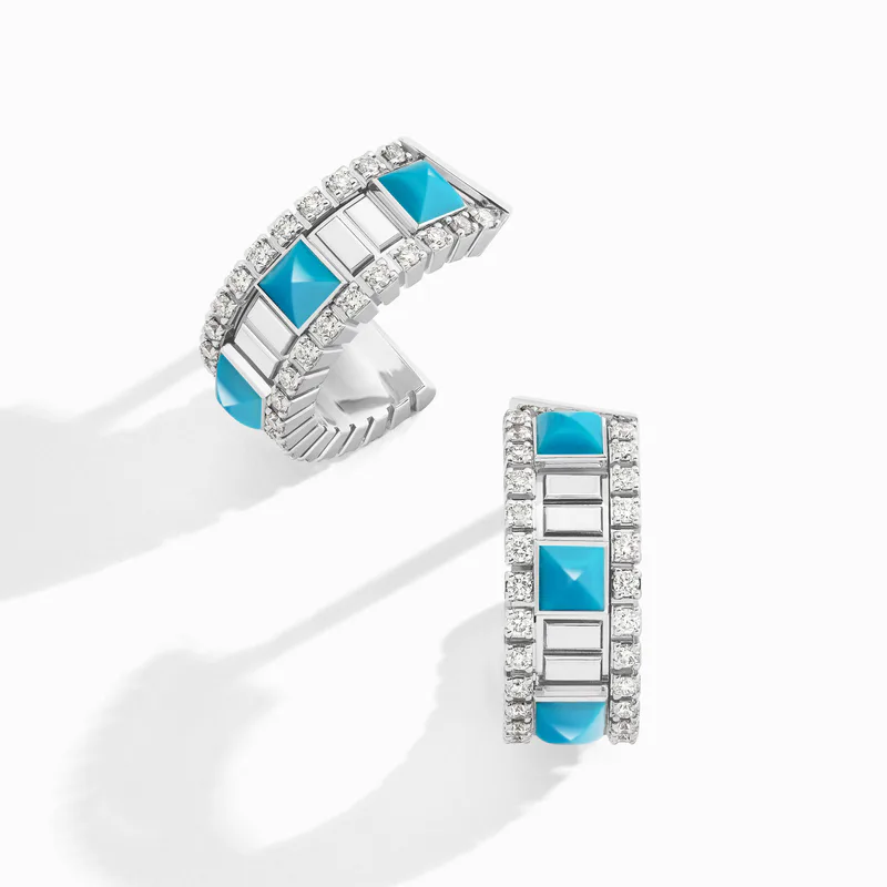 LIFE Diamond Mini Hoop Earrings