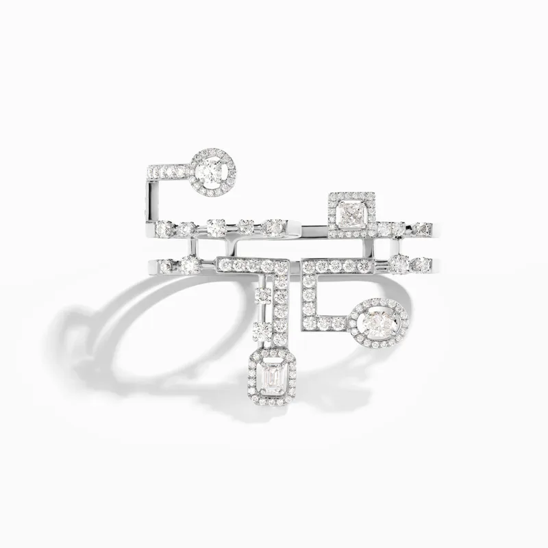 Avenues Statement Multi-Finger Ring