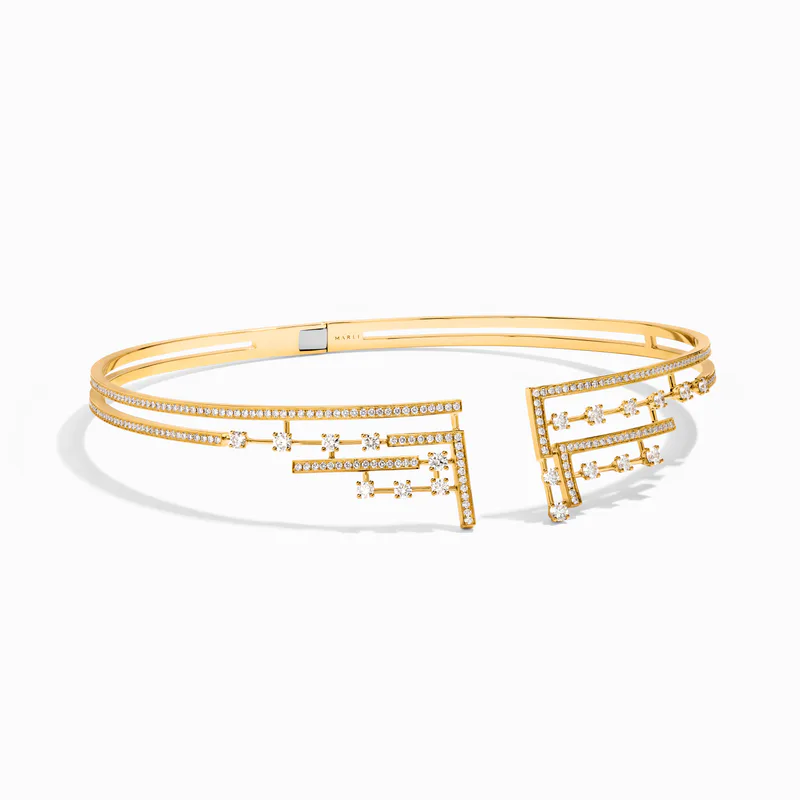 Avenues Crown Hinged Necklace