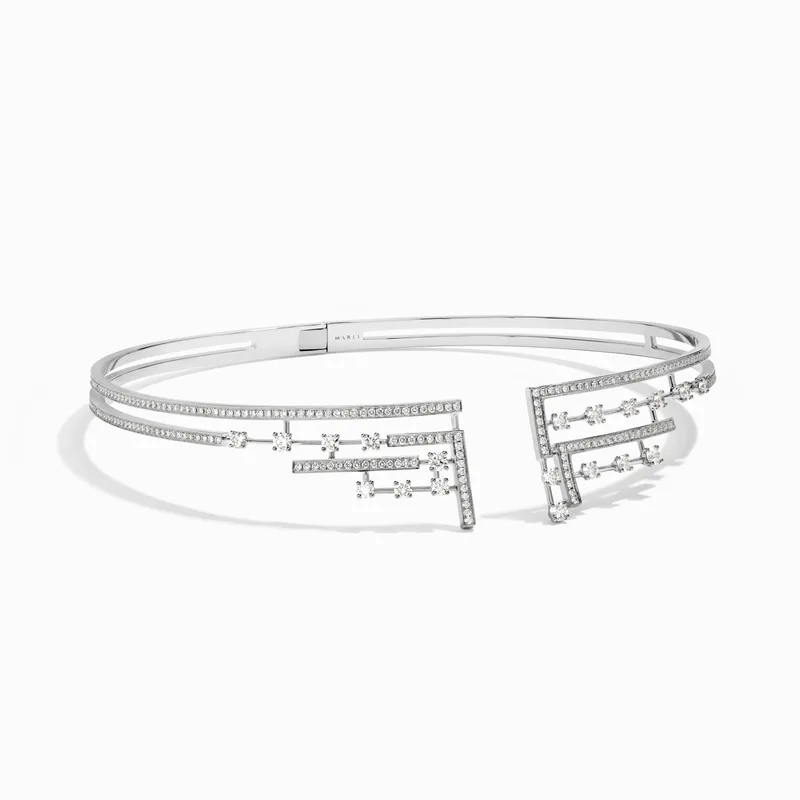 Avenues Crown Hinged Necklace