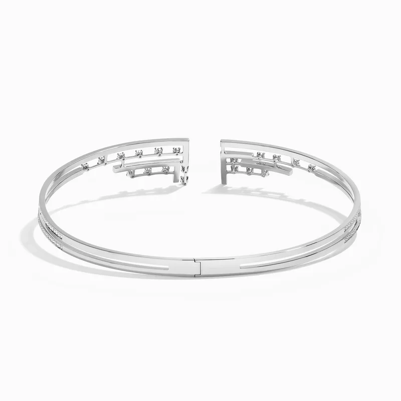Avenues Crown Hinged Necklace
