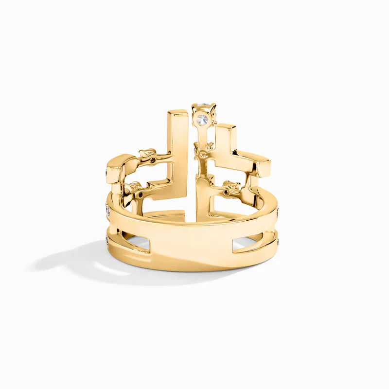 Avenues Crown Ring