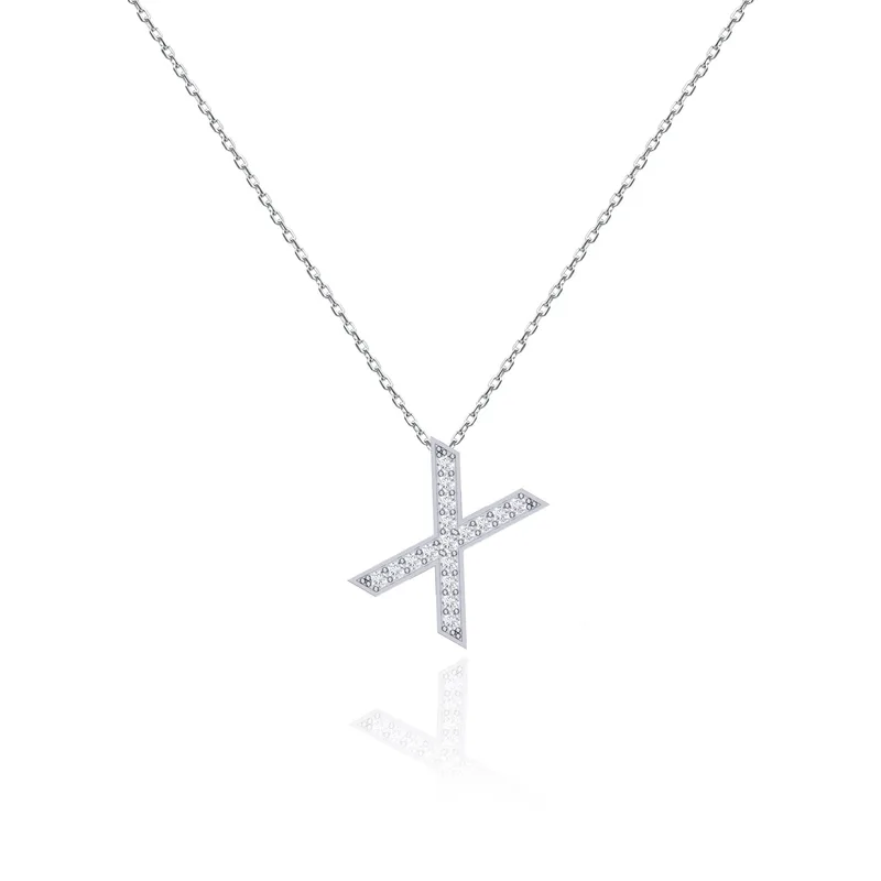 Initials Necklace - X