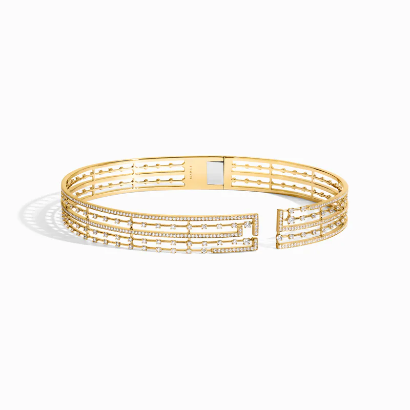 Avenues Hinged Necklace