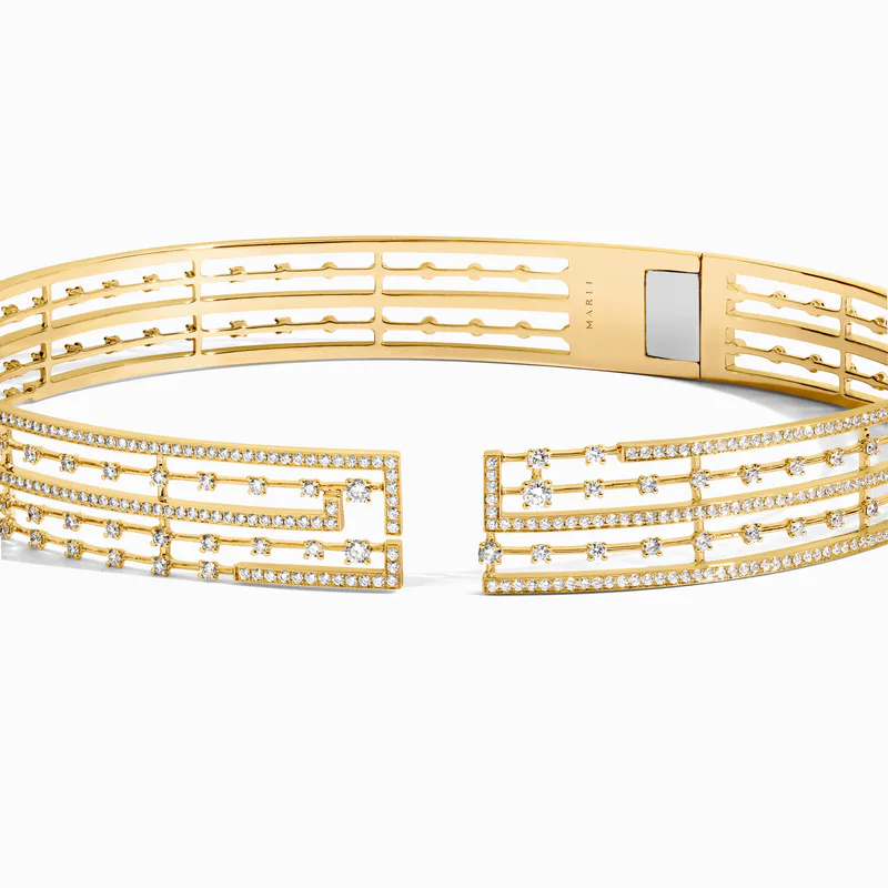 Avenues Hinged Necklace