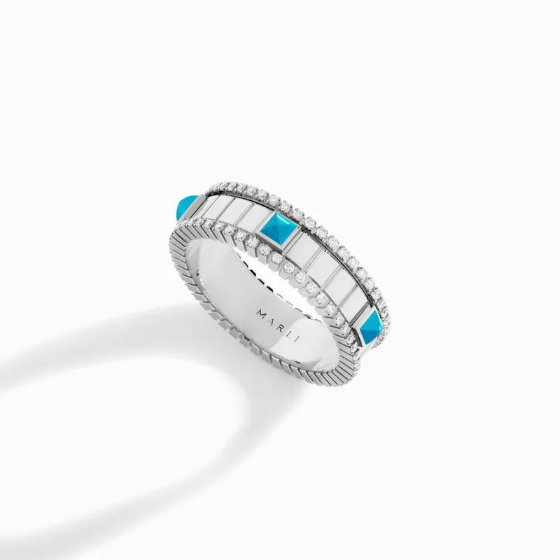 LIFE Diamond Spinning Ring