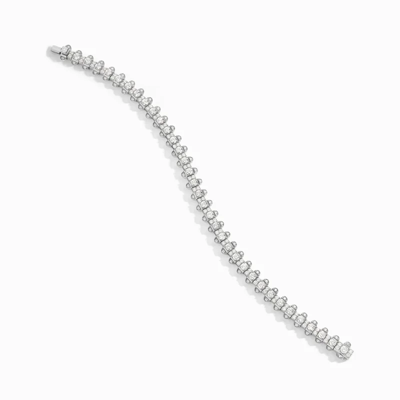 Tip-Top Full Diamond Tennis Bracelet