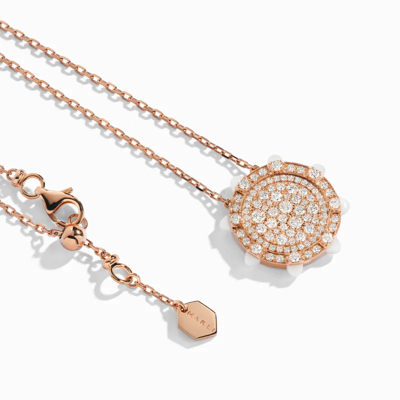 Tip-Top Diamond Statement Pendant Necklace