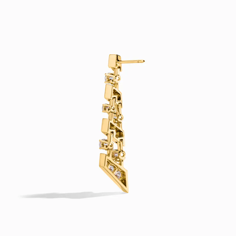Fifth Avenue Drop Diamond Earrings