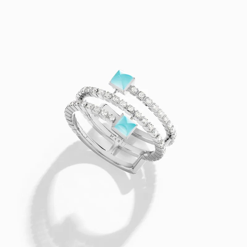 Cleo Lotus Twist Ring