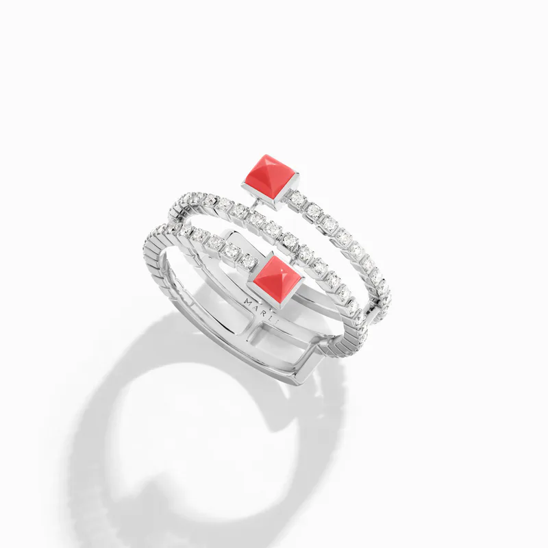 Cleo Lotus Twist Ring