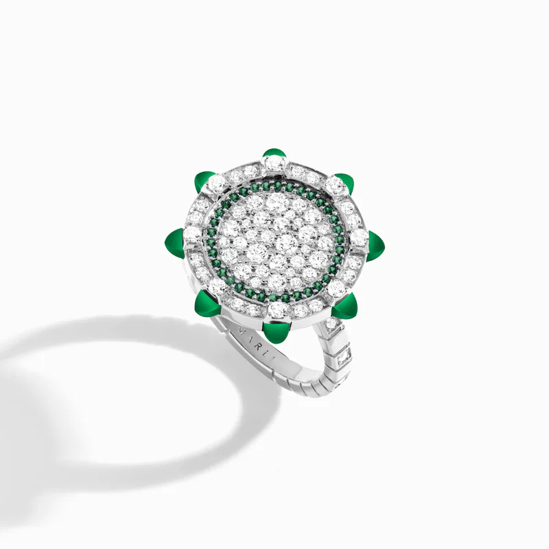 Tip-Top Diamond Statement Ring
