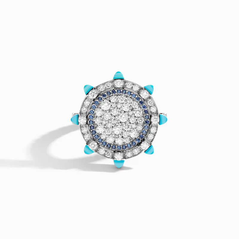 Tip-Top Diamond Statement Ring
