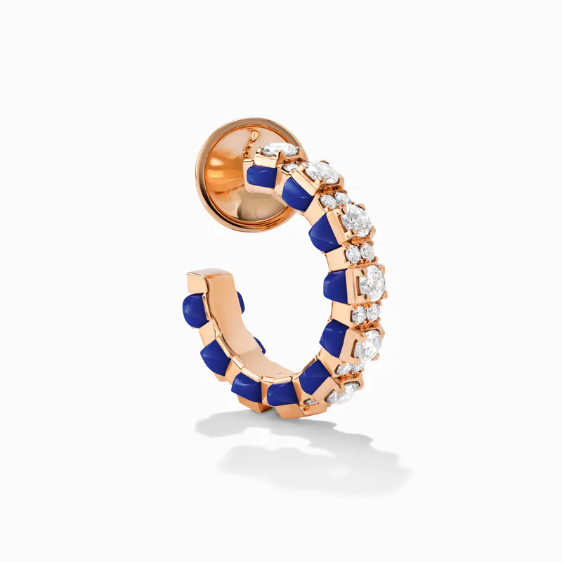 Tip-Top Diamond Small Hoop Earrings