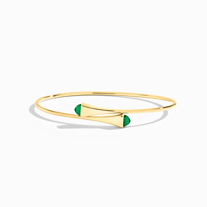 Cleo Wire Gold Slip-On Bracelet