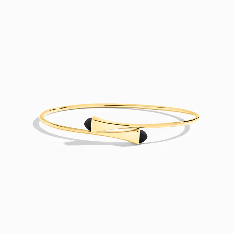 Cleo Wire Gold Slip-On Bracelet