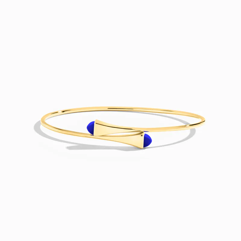 Cleo Wire Gold Slip-On Bracelet
