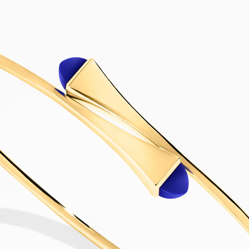 Cleo Wire Gold Slip-On Bracelet