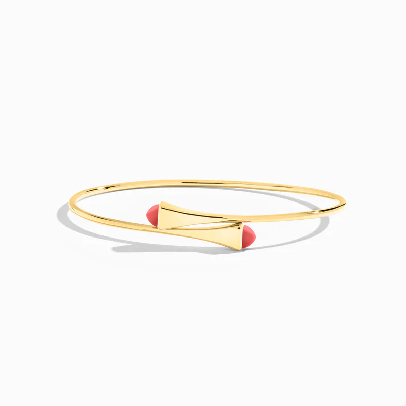 Cleo Wire Gold Slip-On Bracelet