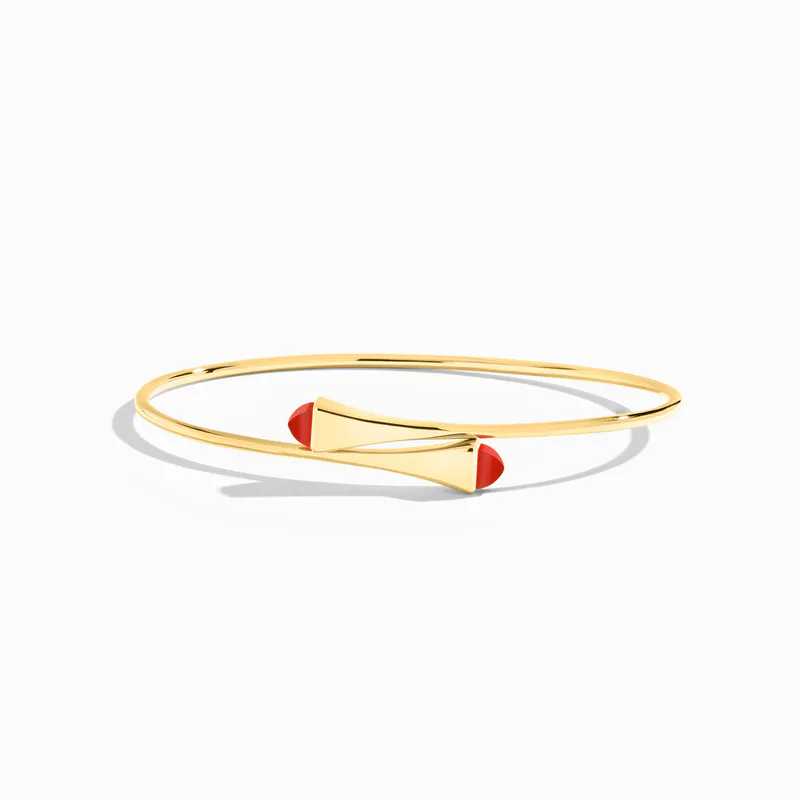 Cleo Wire Gold Slip-On Bracelet