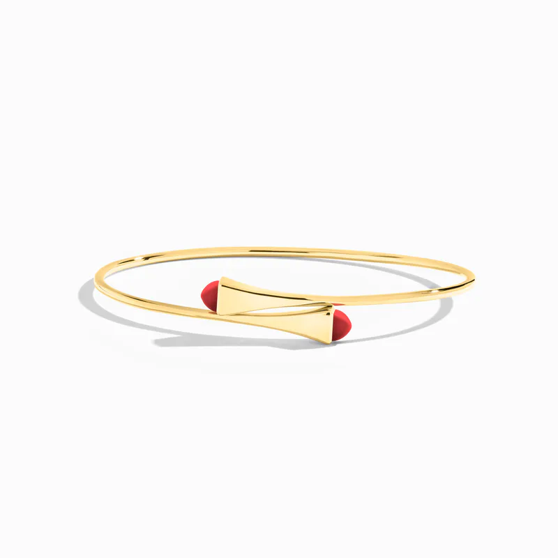 Cleo Wire Gold Slip-On Bracelet