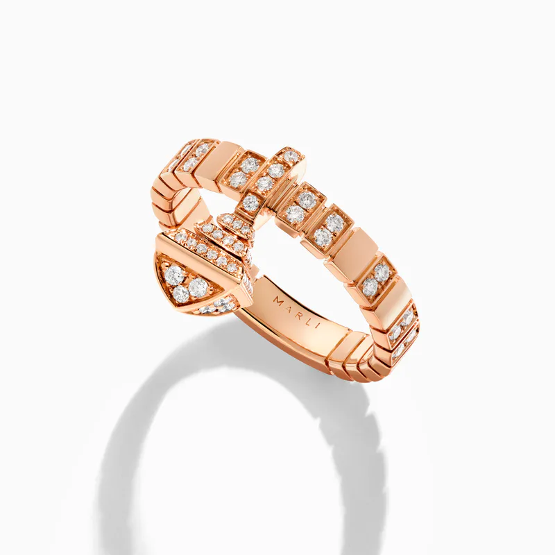 Cleo Charm Full Diamond Ring