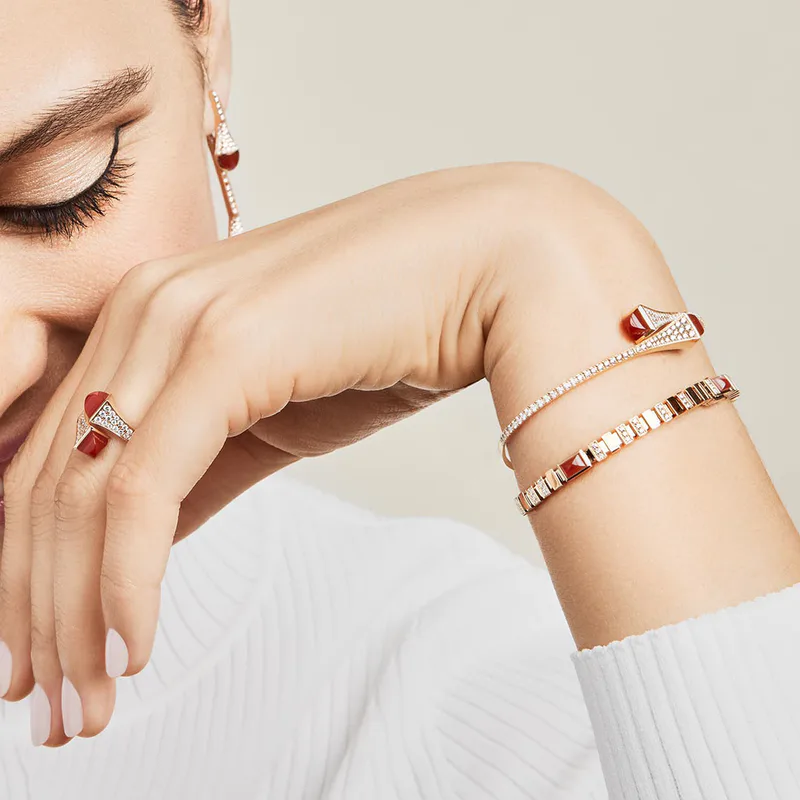 Cleo Diamond Midi Slip-On Bracelet