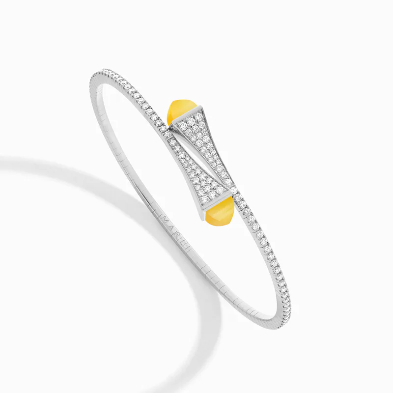 Cleo Diamond Midi Slip-On Bracelet
