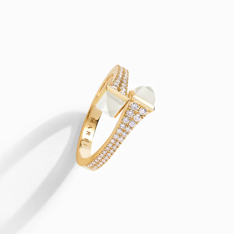 Cleo Diamond Slim Ring