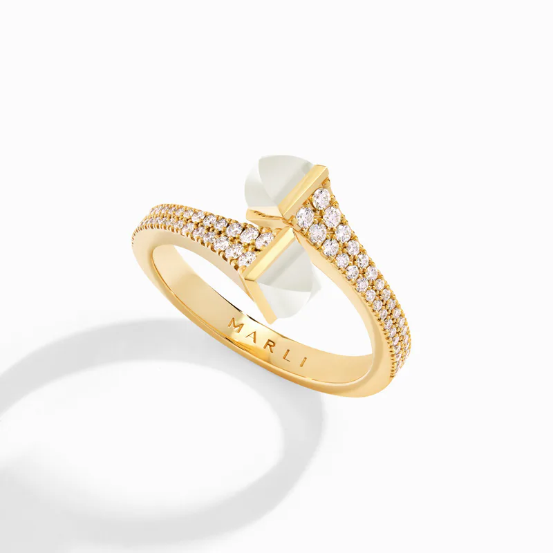 Cleo Diamond Slim Ring