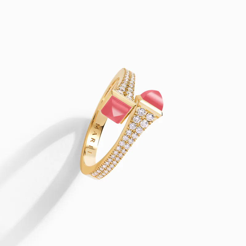Cleo Diamond Slim Ring