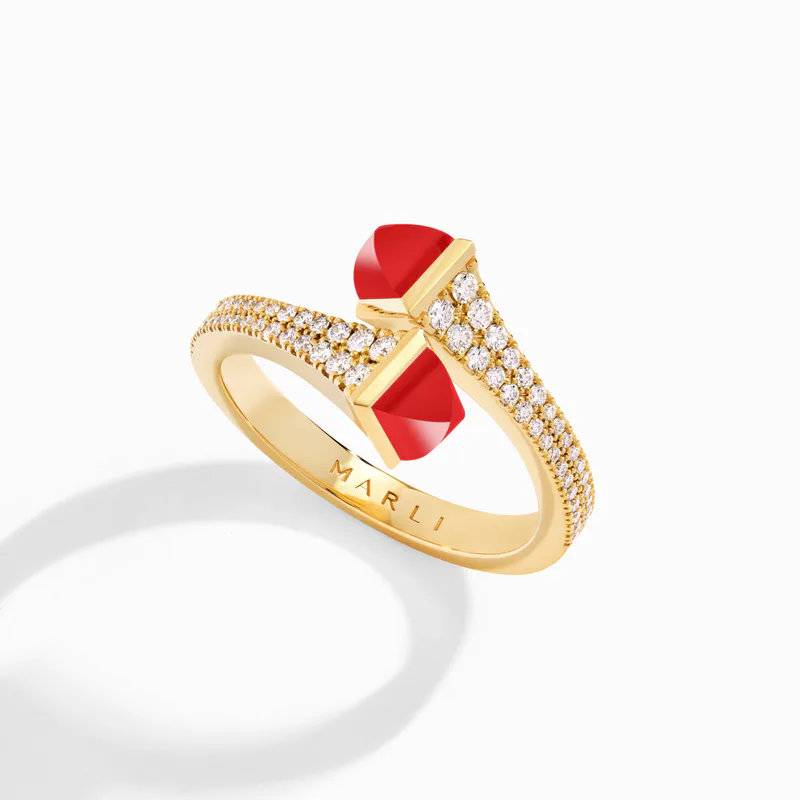 Cleo Diamond Slim Ring